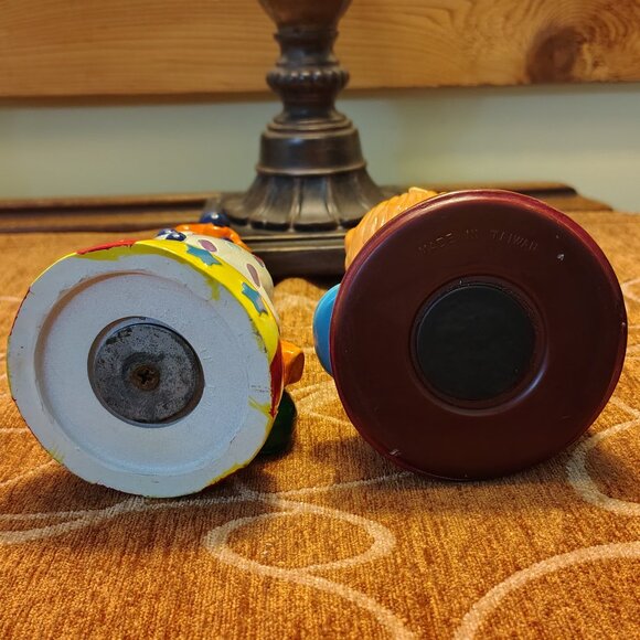 VTG Set of 2 Del Monte Big Top Bonanza Clown Piggy Bank Banks 1985 - Picture 3 of 5